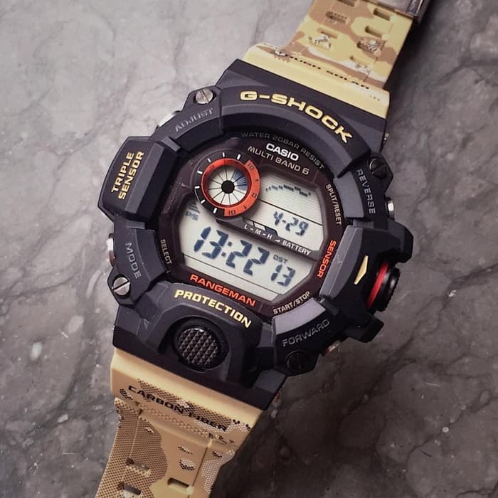 Jual Jam Tangan Casio G Shock GW 9400 DCJ Army Creem Rangeman