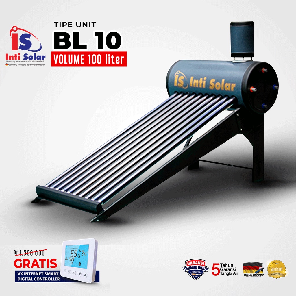 Jual Inti Solar Water Heater 100Ltr Tipe BL10 | Shopee Indonesia