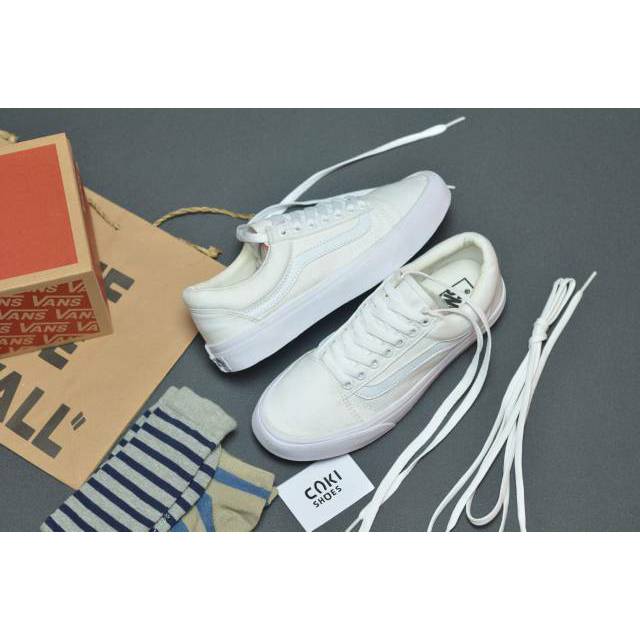 Old skool outlet full white