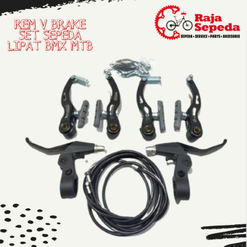 Brake set sepeda store lipat