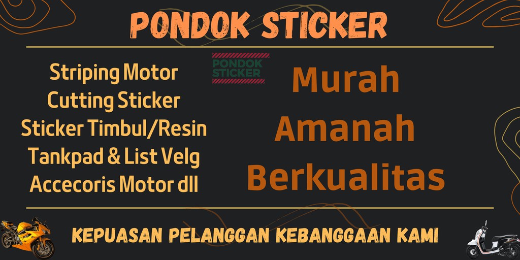 Produk PONDOK STICKER | Shopee Indonesia