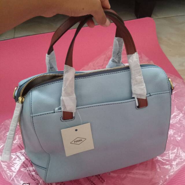 Fossil rachel on sale satchel horizon blue