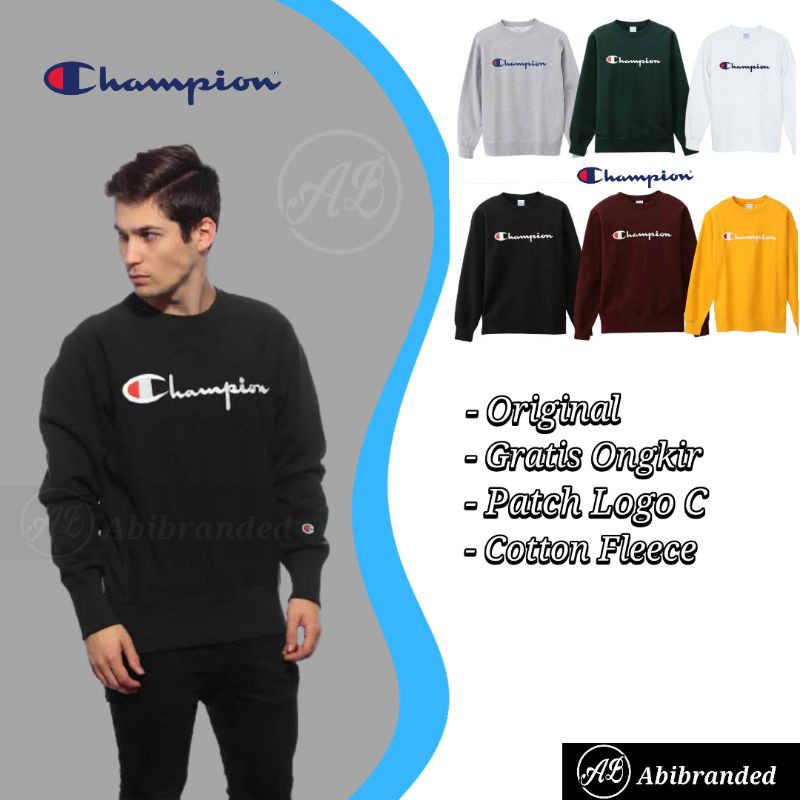 Champion sweater 2024 original gratis