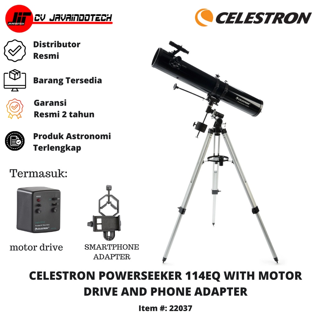 Celestron powerseeker store 114eq motor drive