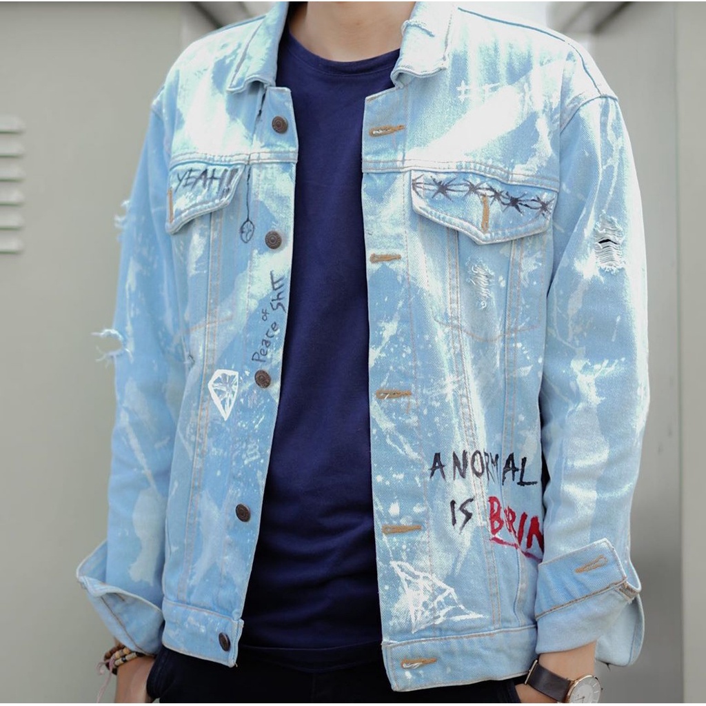 Custom best sale jaket denim