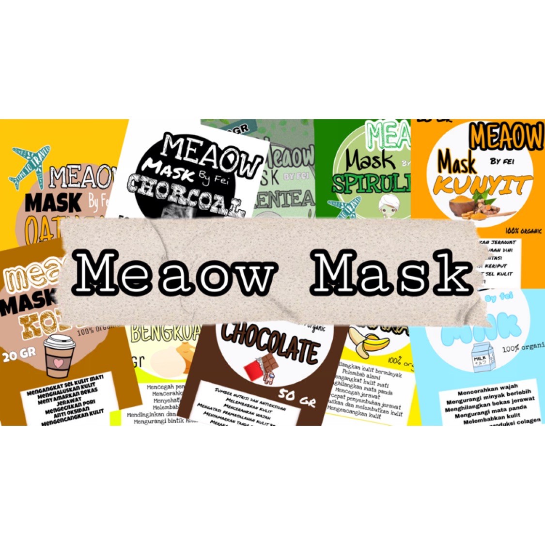 Produk Meaowmask | Shopee Indonesia