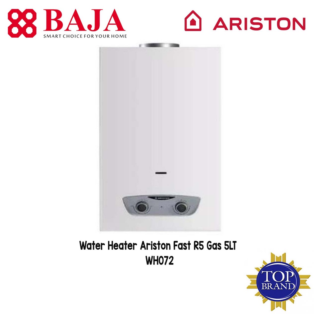 Jual Water Heater/ Pemanas Air Gas Instan Ariston FAST R5 | Shopee Indonesia