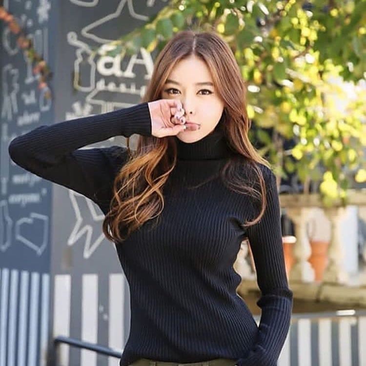 Sweater on sale rajut turtleneck