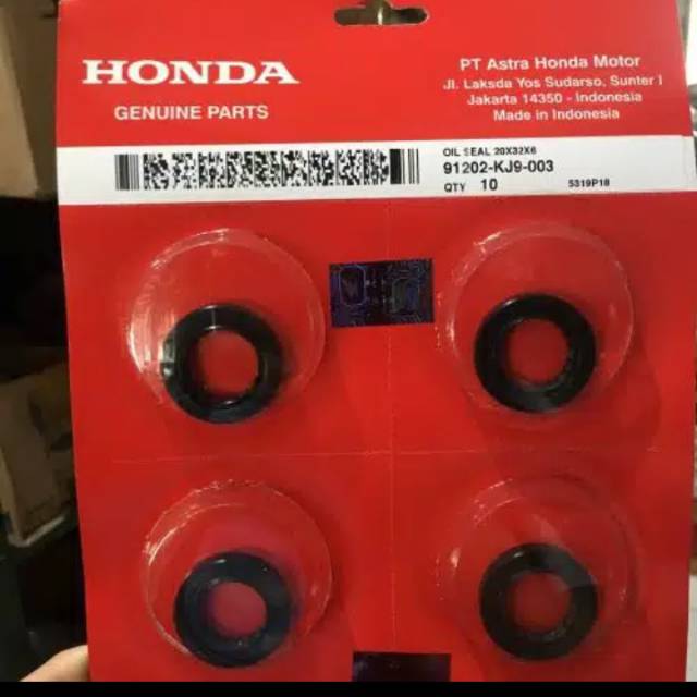 Jual 91202-KJ9-003 HGP 100% ORI OIL SEAL 20X32X6 GARDAN CVT