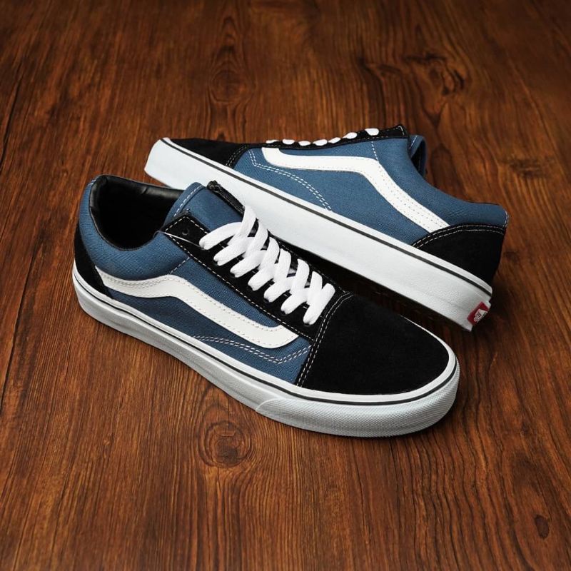 Sepatu vans shop old skool navy