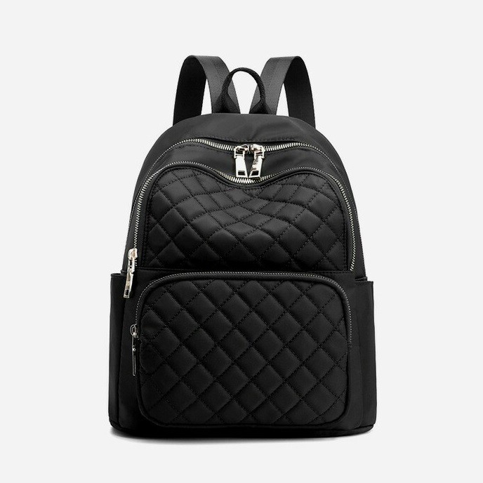 Backpack CHARLES KEITH SIMPLE BESAR ransel lucu import korea murah tas sekolah kuliah wanita