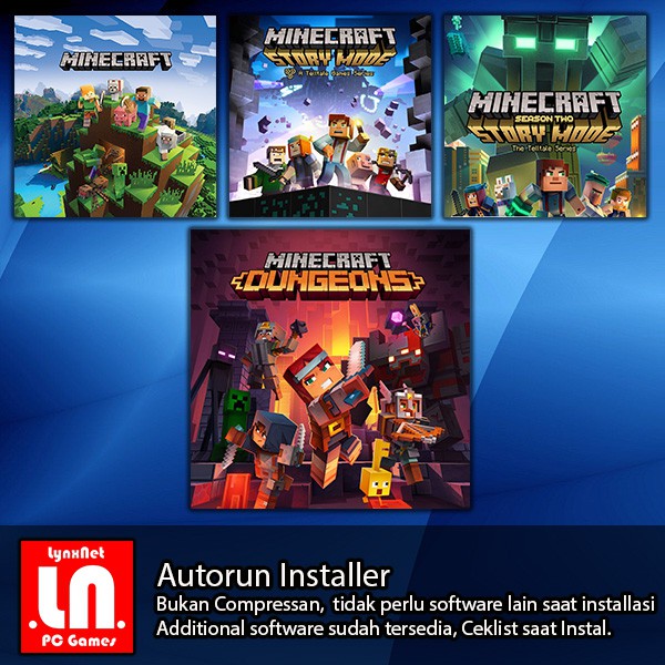 Jual Minecraft - PC CD/DVD Game Adv - Google Drive - Kota Bandung - Lynxnet