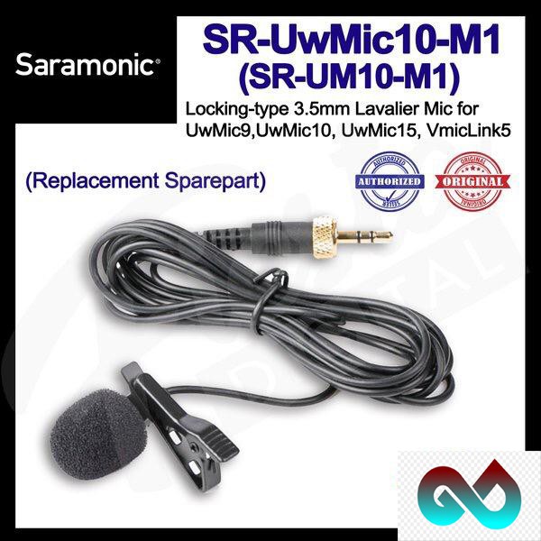 Microfono lavalier Saramonic SR-UM10-M1