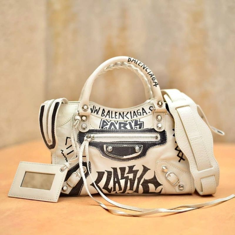 Jual Balenciaga Mini City Graffiti Shopee Indonesia