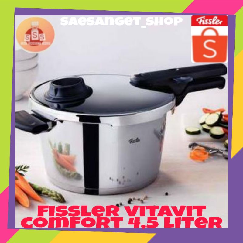 Fissler vitavit best sale comfort 4.5 lt