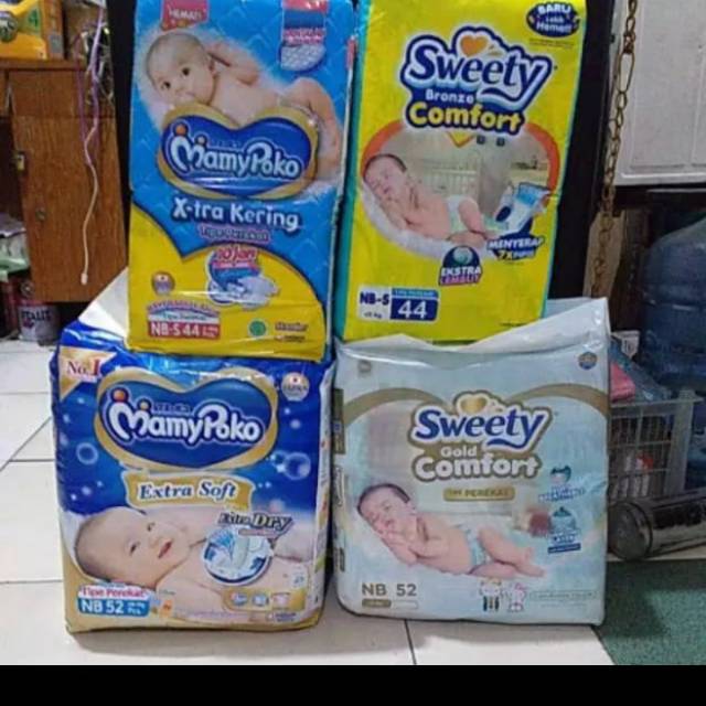 Pampers untuk sale newborn