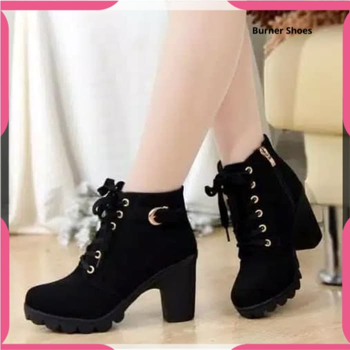 Sepatu high deals heels boots