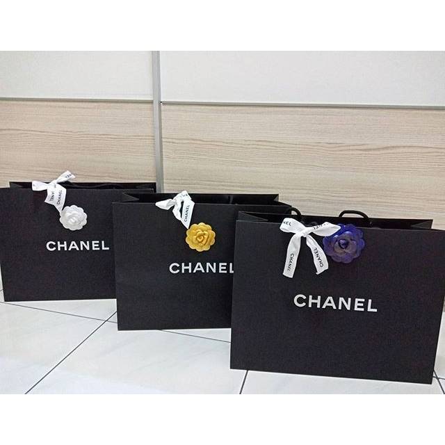 Jual Chanel Authentic paperbag large original branded paper bag