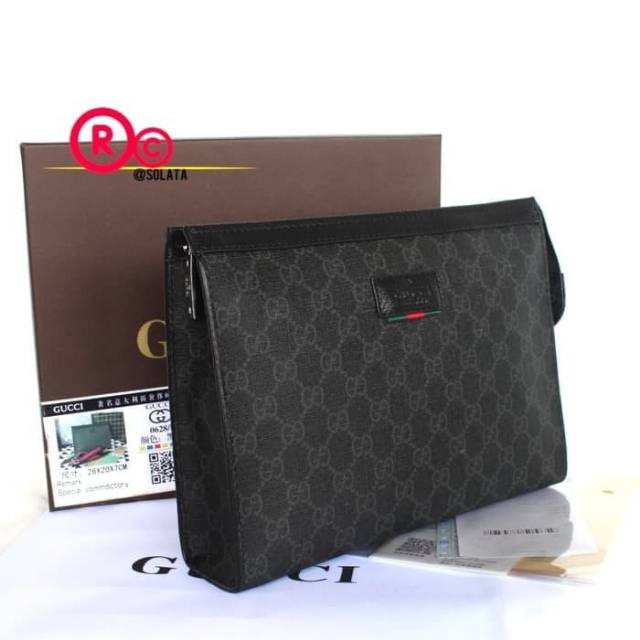 Jual Handbag gucci import pria wanita clutch gucci pria wanita