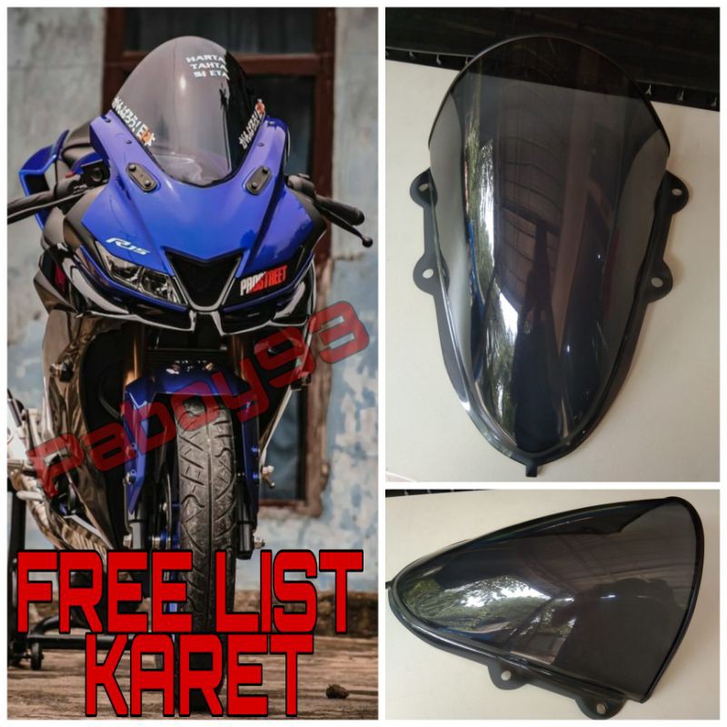 Windshield r15 hot sale v3