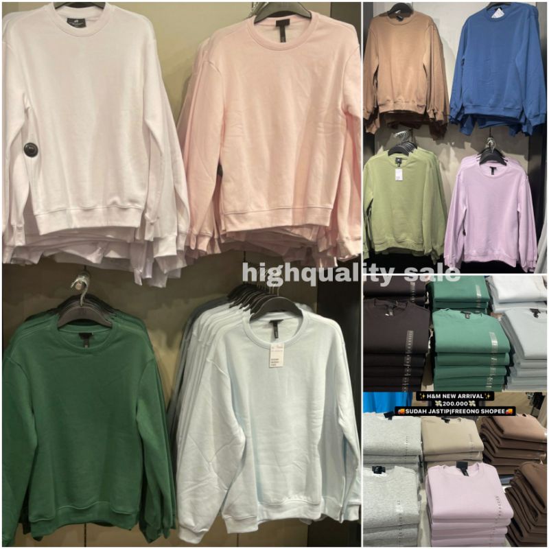 H and on sale m basic sweater