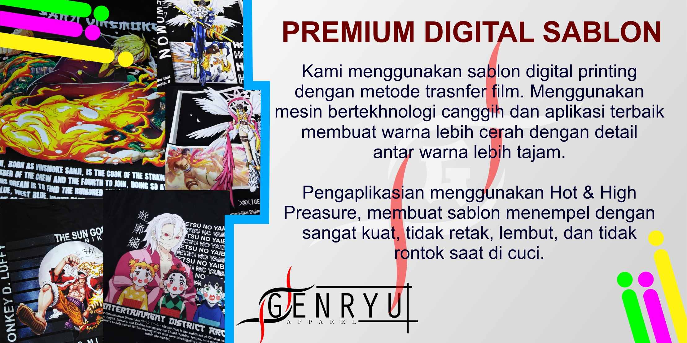 Produk Genryu Anime Apparel | Shopee Indonesia