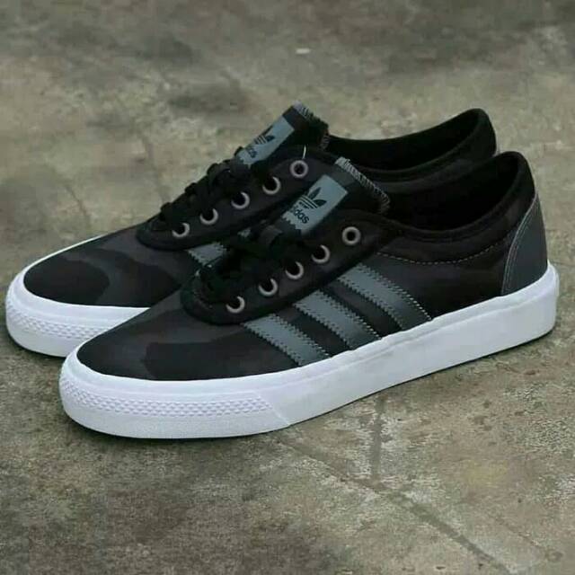 Jual Adidas Adi Ease Skate Black Camo Original 100 Shopee Indonesia