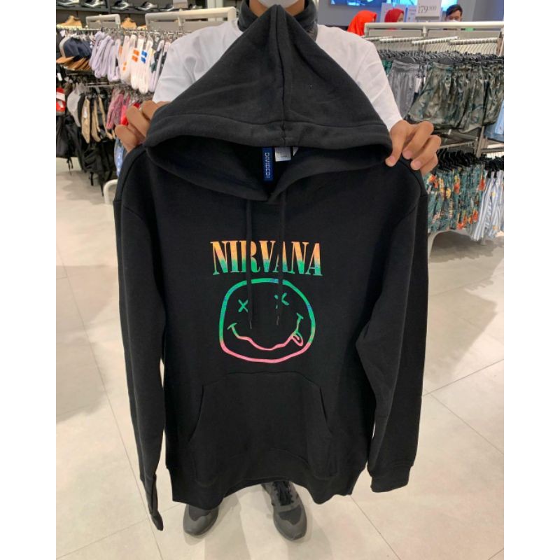 Nirvana hoodie clearance h&m