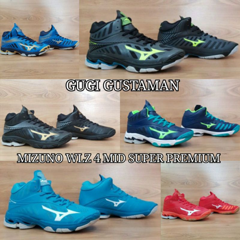 Jual Sepatu Mizuno wlz 4 mid super premium Shopee Indonesia