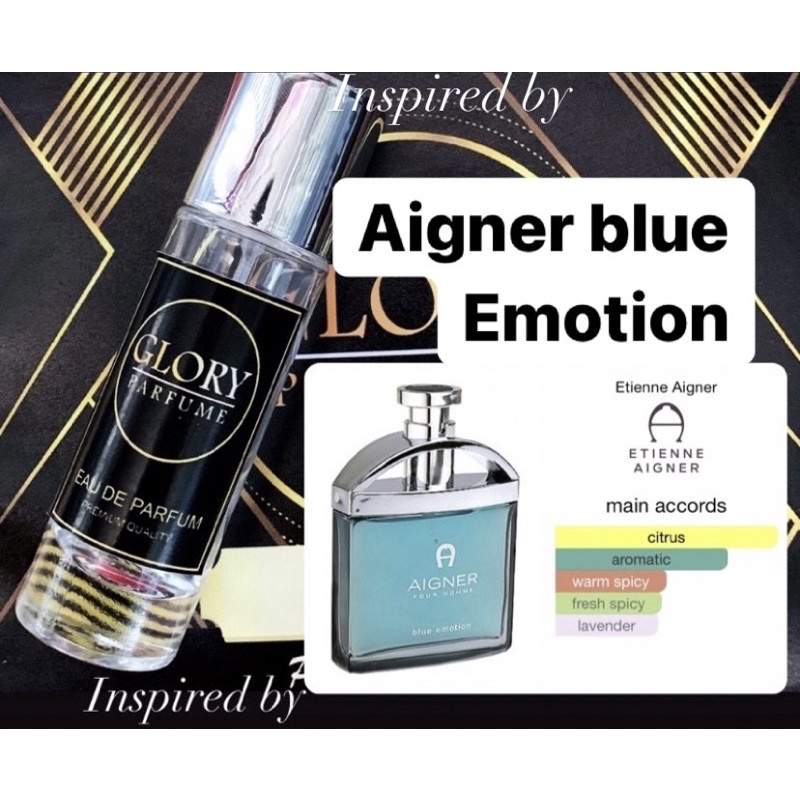 Jual Parfum Pria Terbaik Aroma Aigner Blue Emotion Minyak Wangi