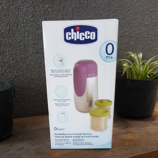 Jual Chicco Thermal Bottle Holder & Food Holder Thermos Panas