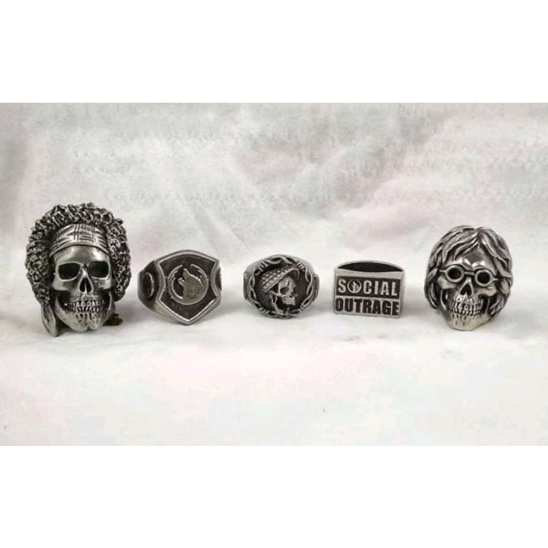 Ring skull eastern wolves sale