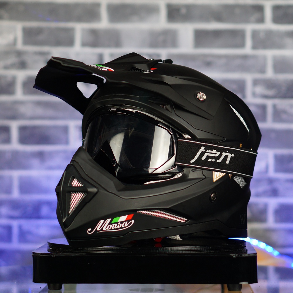 Helm full face discount trail