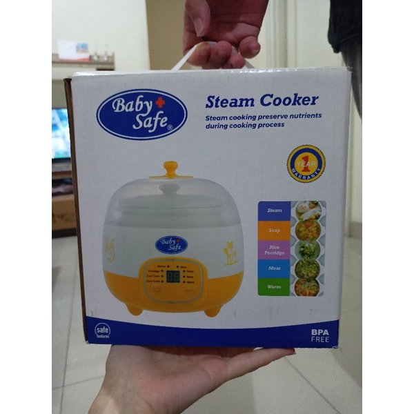 Baby safe hotsell steam cooker