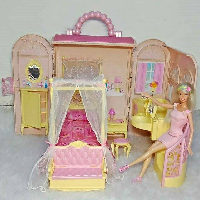 Barbie bed hot sale and bath