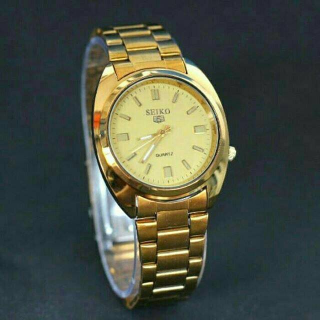 Jam discount seiko gold