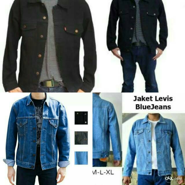 Jaket jeans sale olx