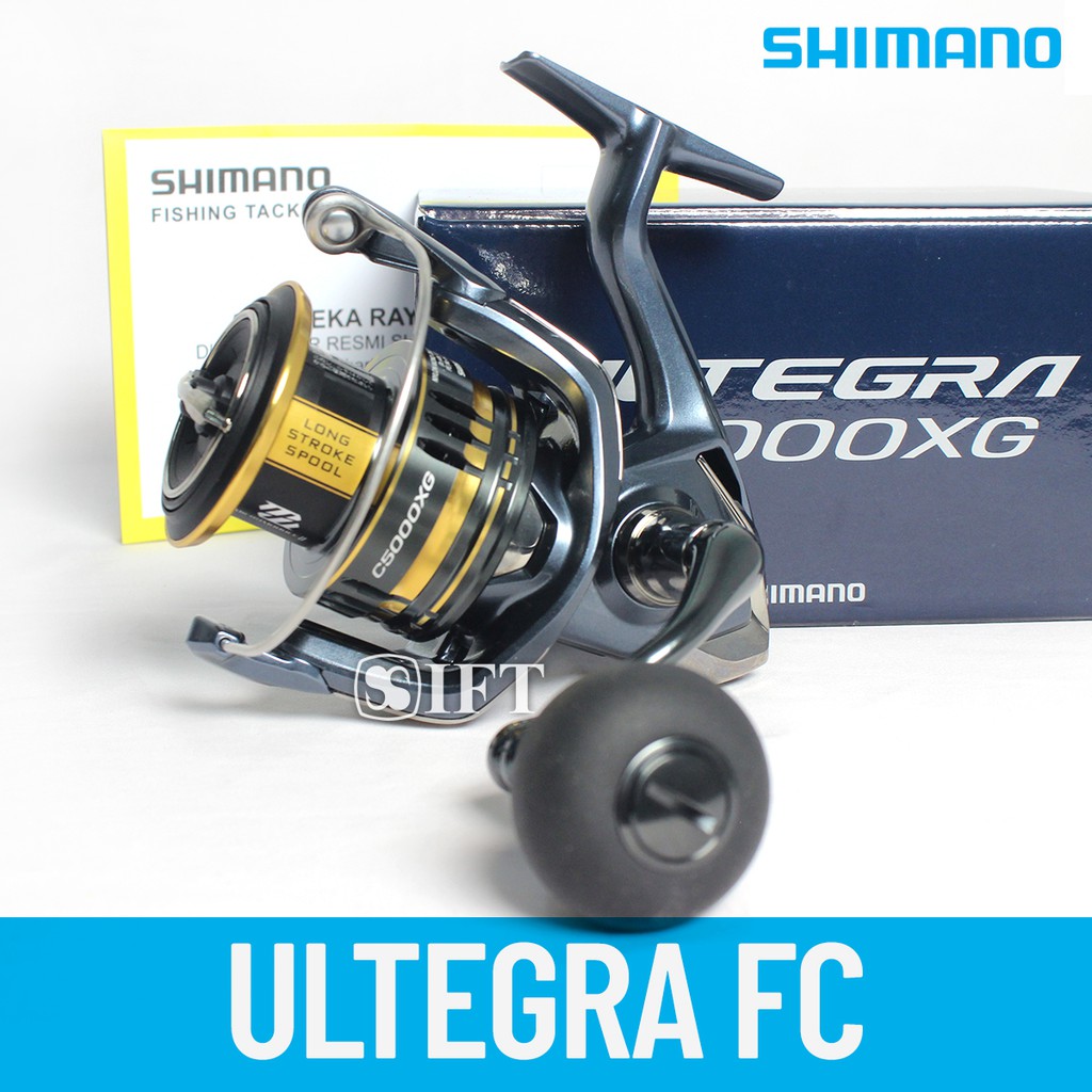 Jual Reel Shimano ULTEGRA FC [2021] Power Handle, Spinning 1000 2500 C3000  4000 C5000 HG/XG Saltwater Freshwater Resmi