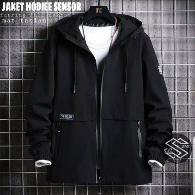 Jual Jiper hoodie sensor waterproof | Shopee Indonesia