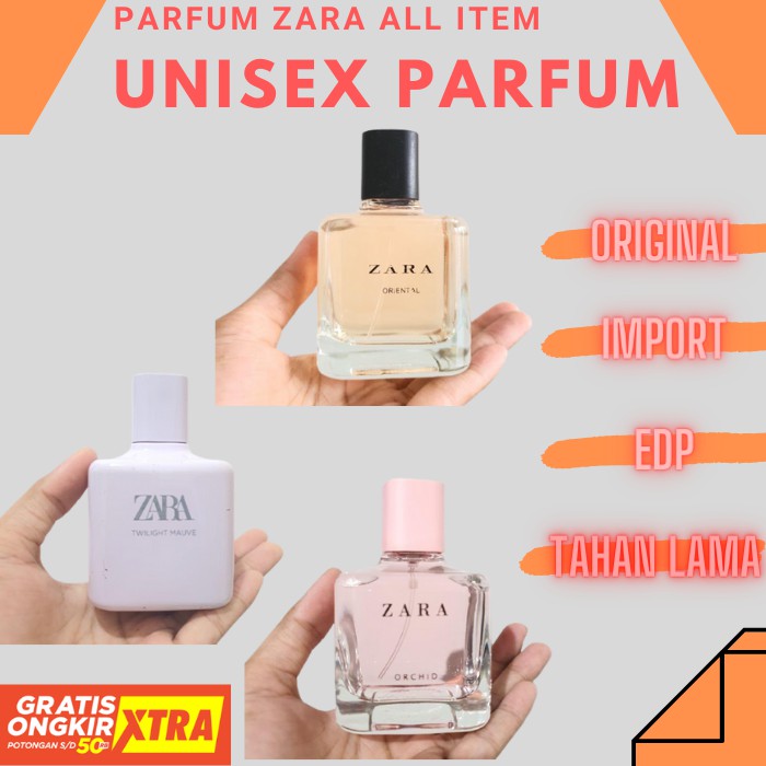 Parfum Zara minyak wangi 100ML tahan lama cocok buat di badan dan baju menghilangkan bau badan kulit