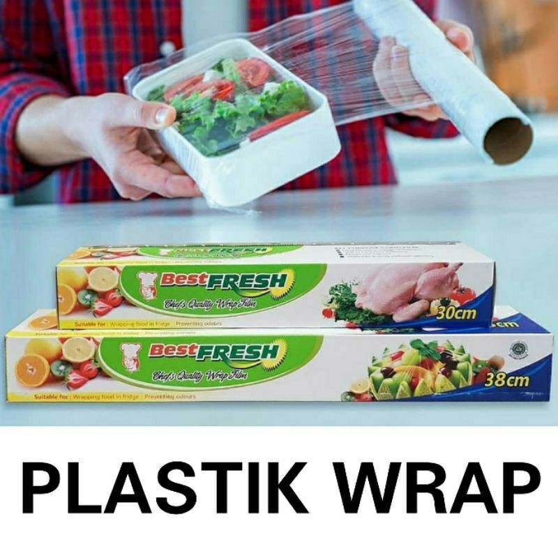 Plastik wrapping store makanan