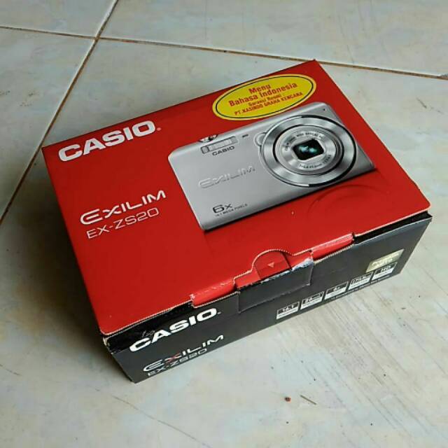 Dus box kamera Casio exilim EX-ZS20