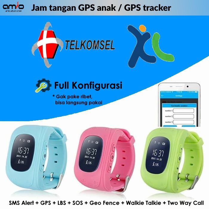 Jam tangan clearance gps tracker