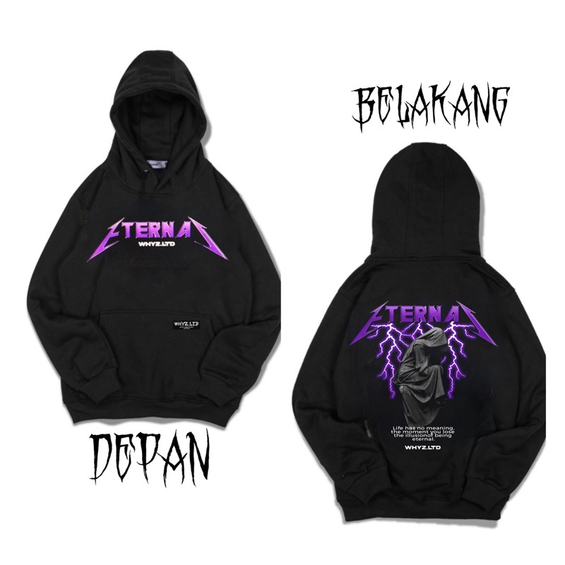 Jual Hoodie pria free stiker hoodie metal original aesthetic | Shopee  Indonesia
