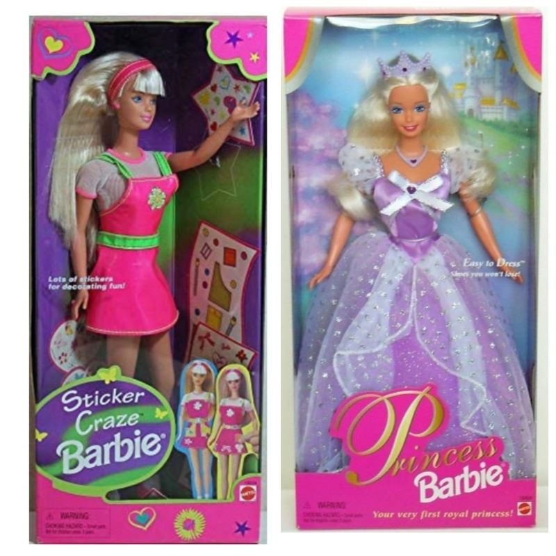 Barbie discount sticker craze