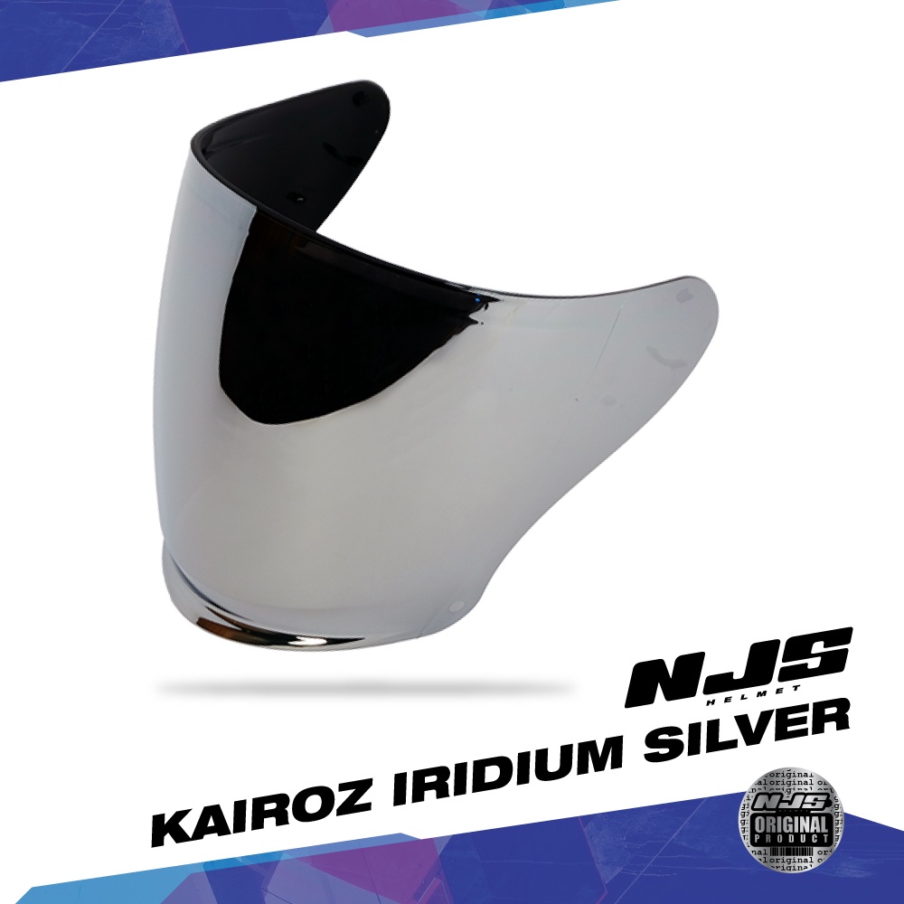 Visor best sale iridium silver