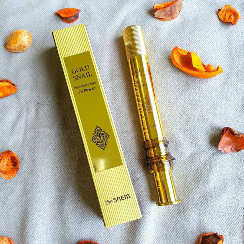 the SAEM Gold Snail Wrinkle Plumper クレンジング・メイク落とし the
