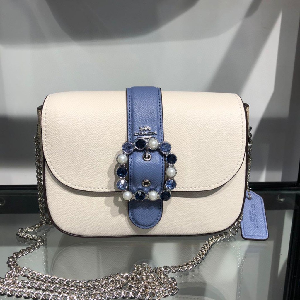 Coach X Peanuts Mini Serena Satchel In Signature Canvas With Varsity  Patches