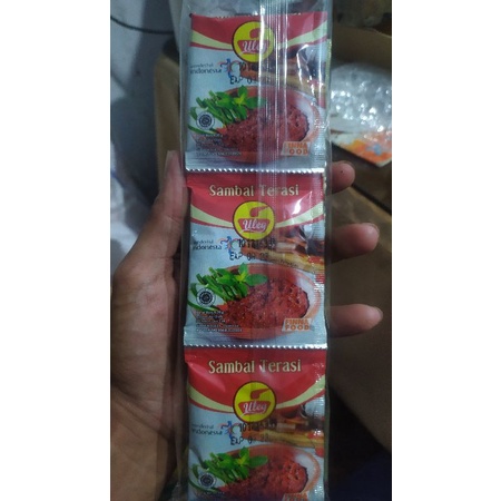 Jual Sambal Terasi Uleg Finna 1 Pack Isi 10 Sachet | Shopee Indonesia