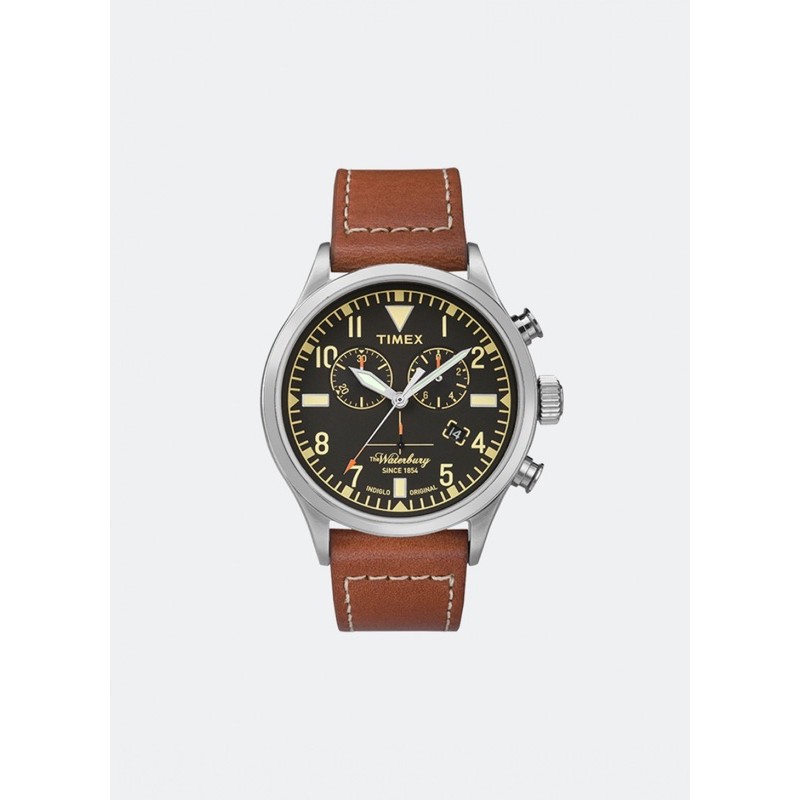 Timex waterbury chronograph red on sale wing